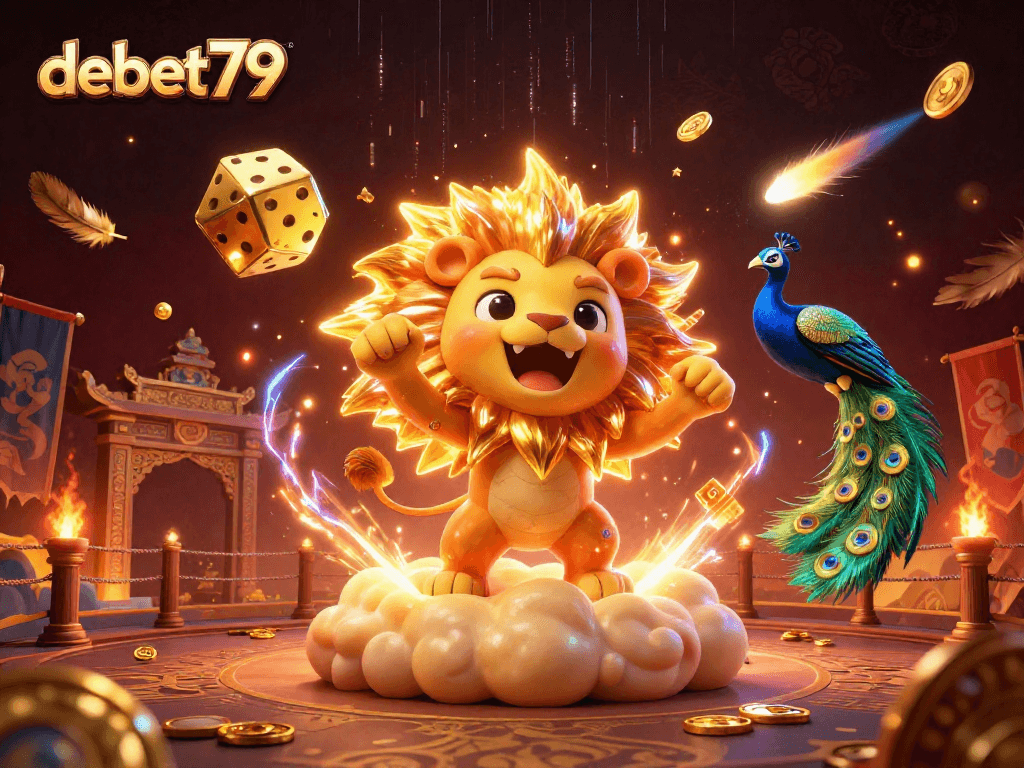 Spin the reels at debet79 while experiencing a vibrant 3D casino world filled with excitement and rewards.