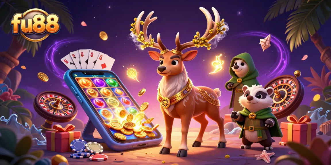 Experience the excitement of fu88 with engaging 3D gaming elements and vibrant characters.