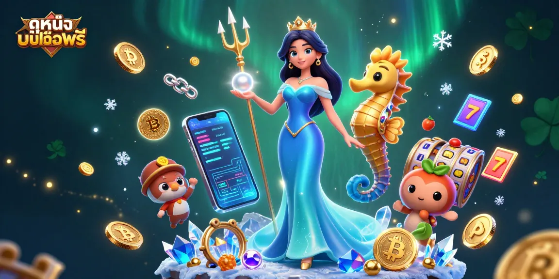 Play ดูหนังออนไลน์ฟรี with stunning visuals featuring slots and crypto themes, perfect for online entertainment.