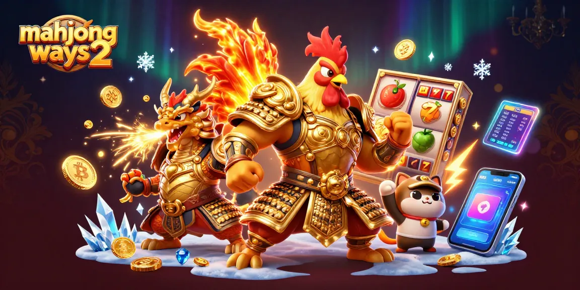 Play exciting mahjong ways 2 slots featuring dynamic characters and rich gold elements.