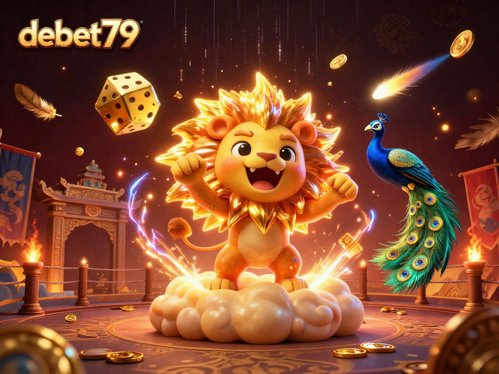 Spin the reels at debet79 while experiencing a vibrant 3D casino world filled with excitement and rewards.