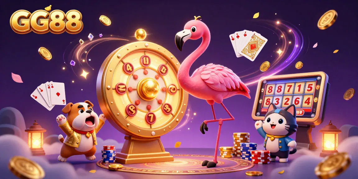 Spin the golden prize wheel at GG88 while winning prizes and enjoying exciting casino vibes.