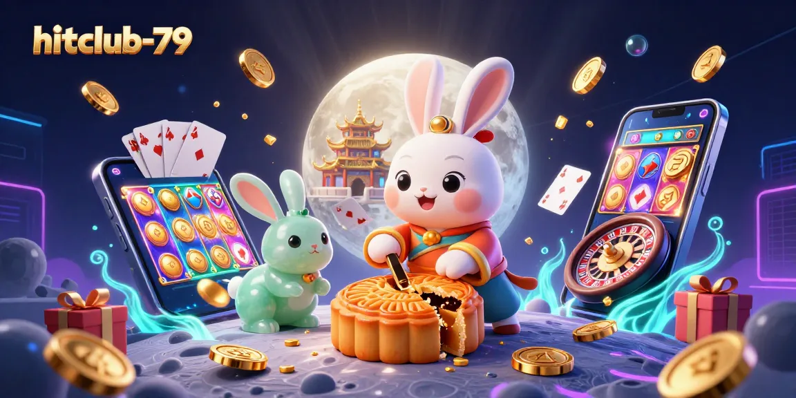 Engage in thrilling action at hitclub-79 with vibrant 3D illustrations of gaming excitement.