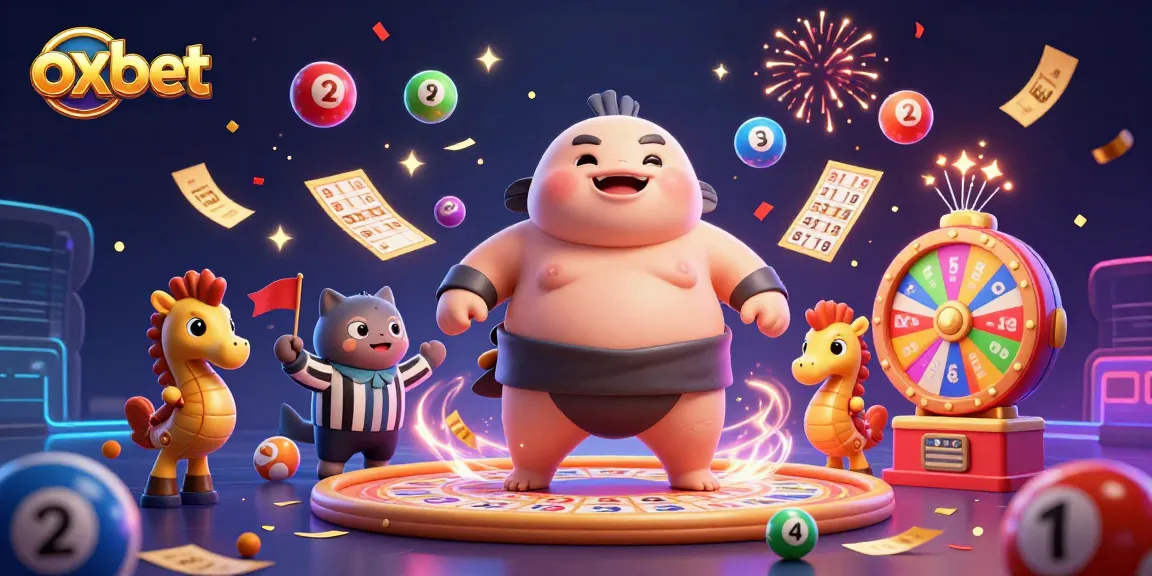 Experience the thrilling atmosphere at oxbet with a dynamic underwater lottery scene.